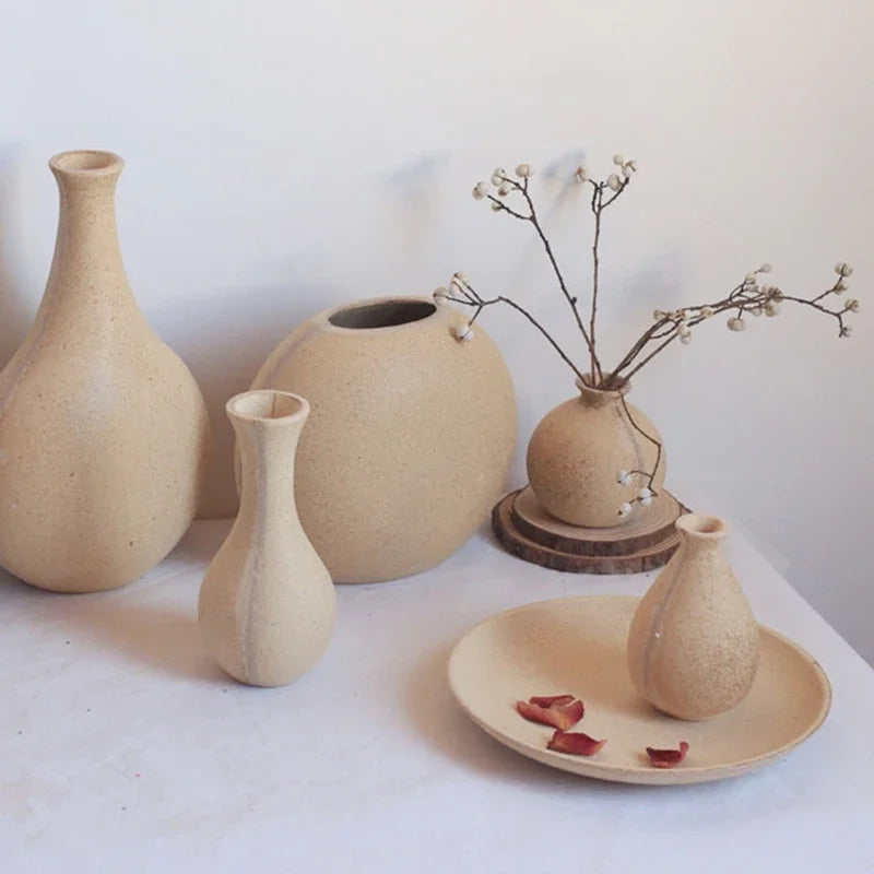 Wooden Flower Vase