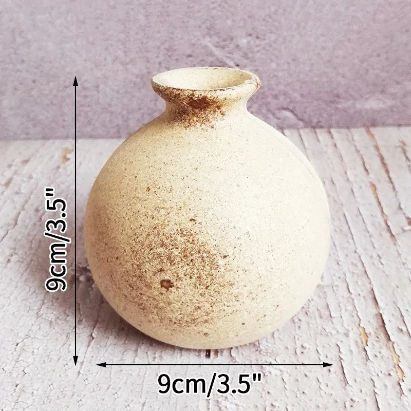 Wooden Flower Vase