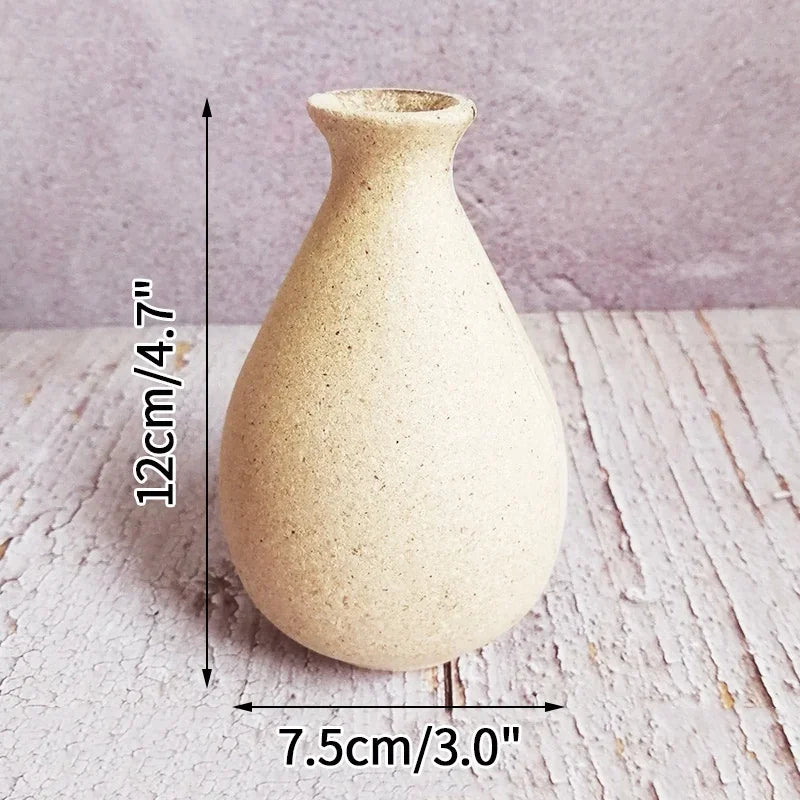Wooden Flower Vase