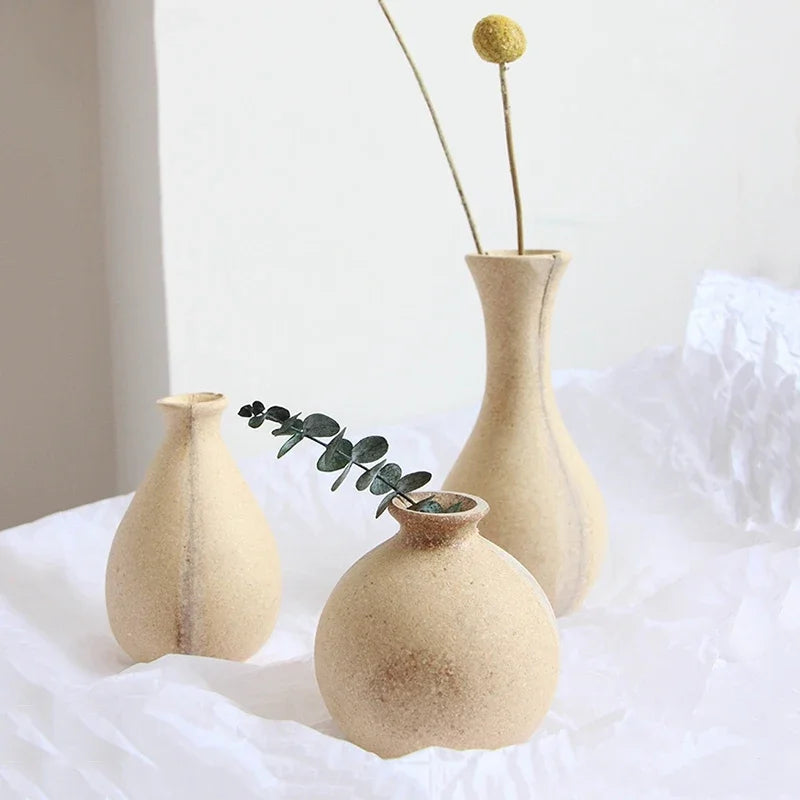 Wooden Flower Vase